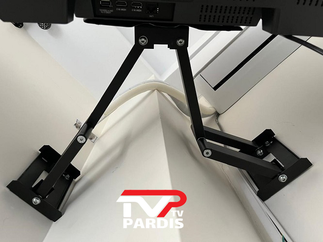 براکت تلویزیون برای گوشه دیوار